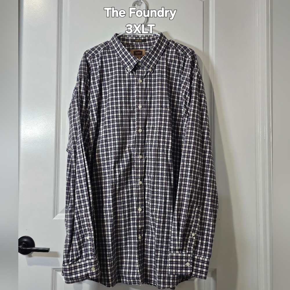 3XLT | The Foundry | mens button down shirt